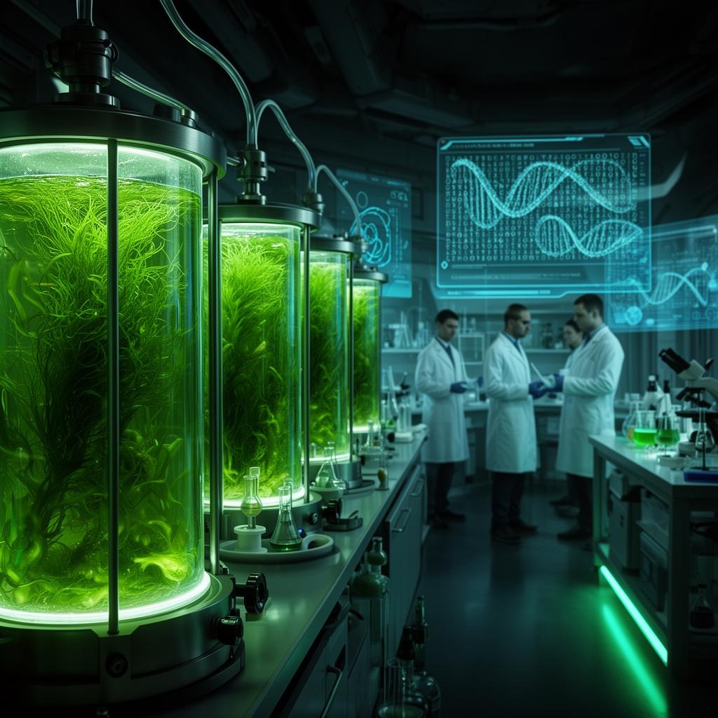 Biotech laboratory